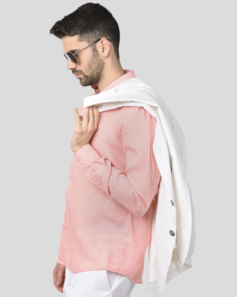 SHIRT REGULAR FIT LINEN 250135045107-6 05