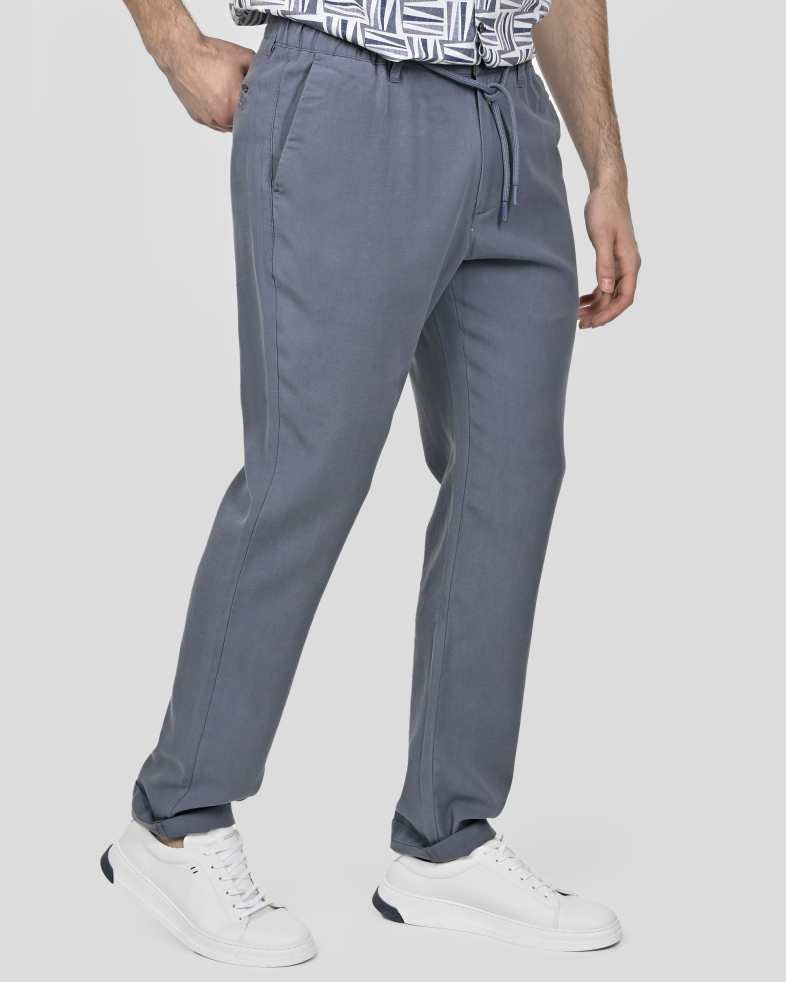 TROUSERS SLIM FIT TENCEL 250113088617-2 03