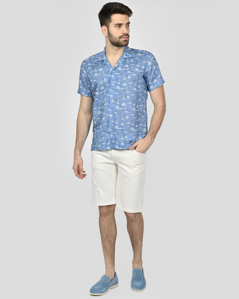 SHIRT REGULAR FIT TENCEL 250135045084-1 02