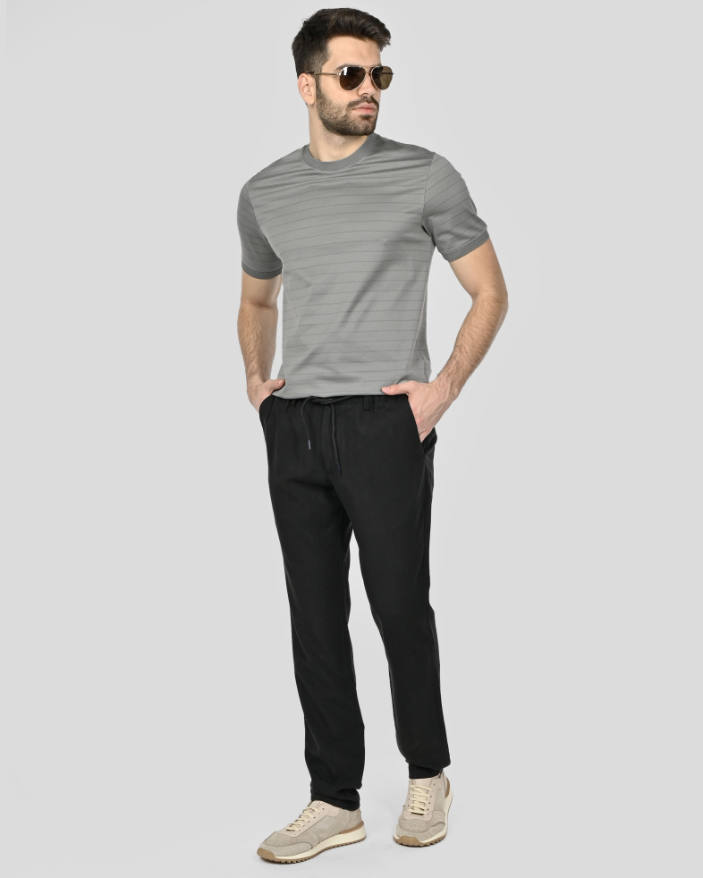 TROUSERS SLIM FIT TENCEL 250113088617-1 02