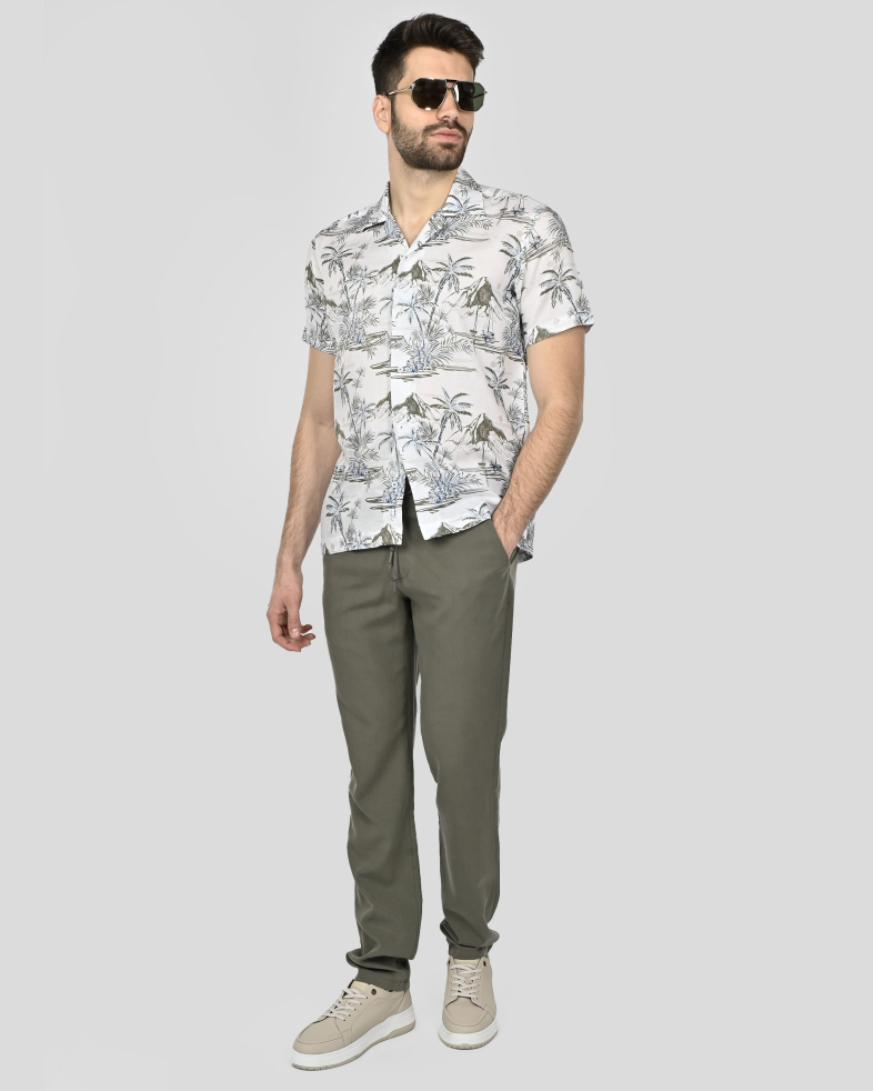 TROUSERS SLIM FIT TENCEL 250113088617-4 02