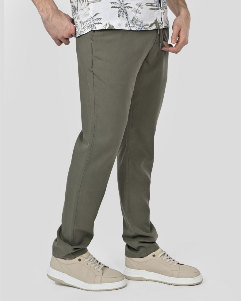 TROUSERS SLIM FIT TENCEL 250113088617-4 03