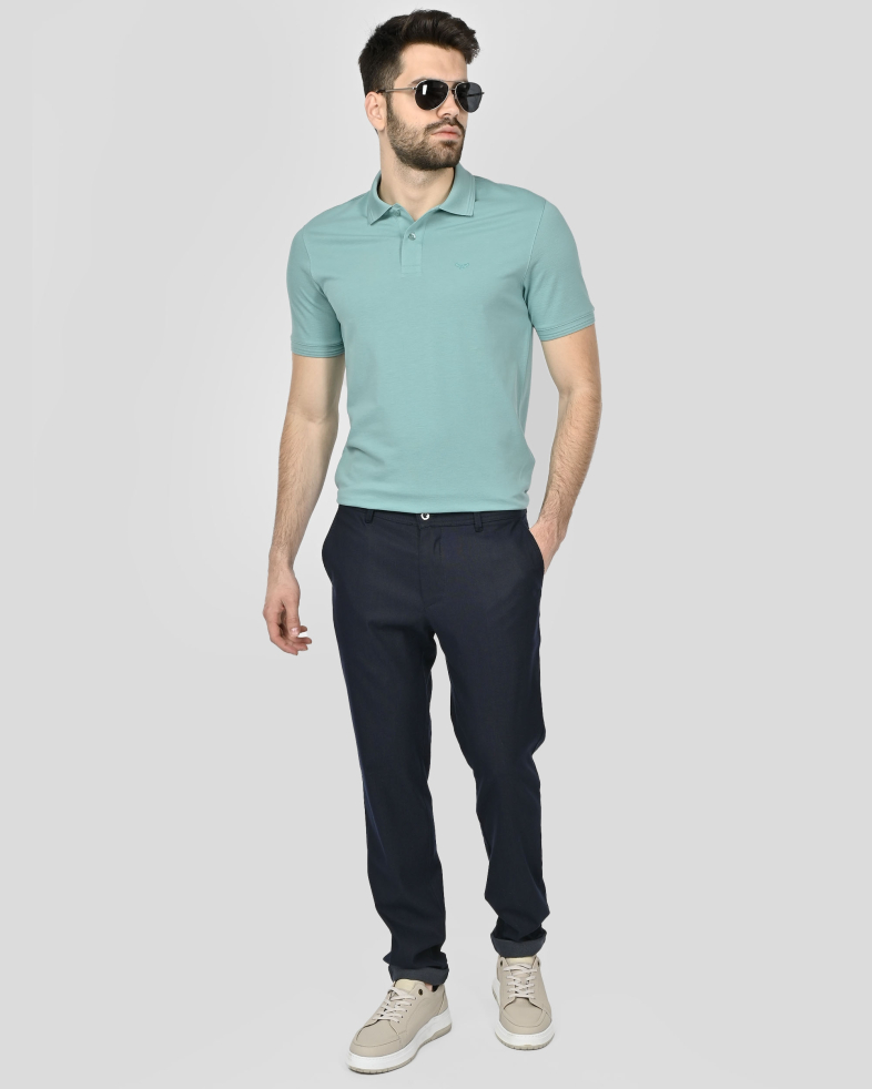 TROUSERS SLIM FIT TENCEL 250113088621-1 02