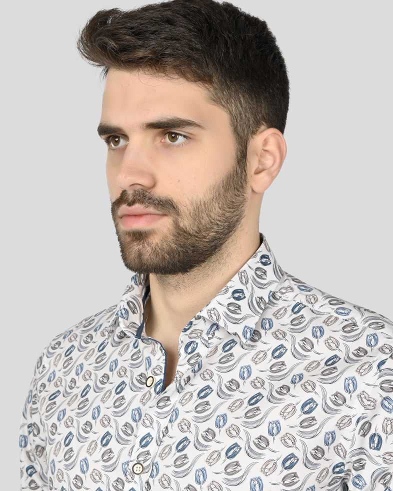 SHIRT SLIM FIT COTTON 250135045077-6 04
