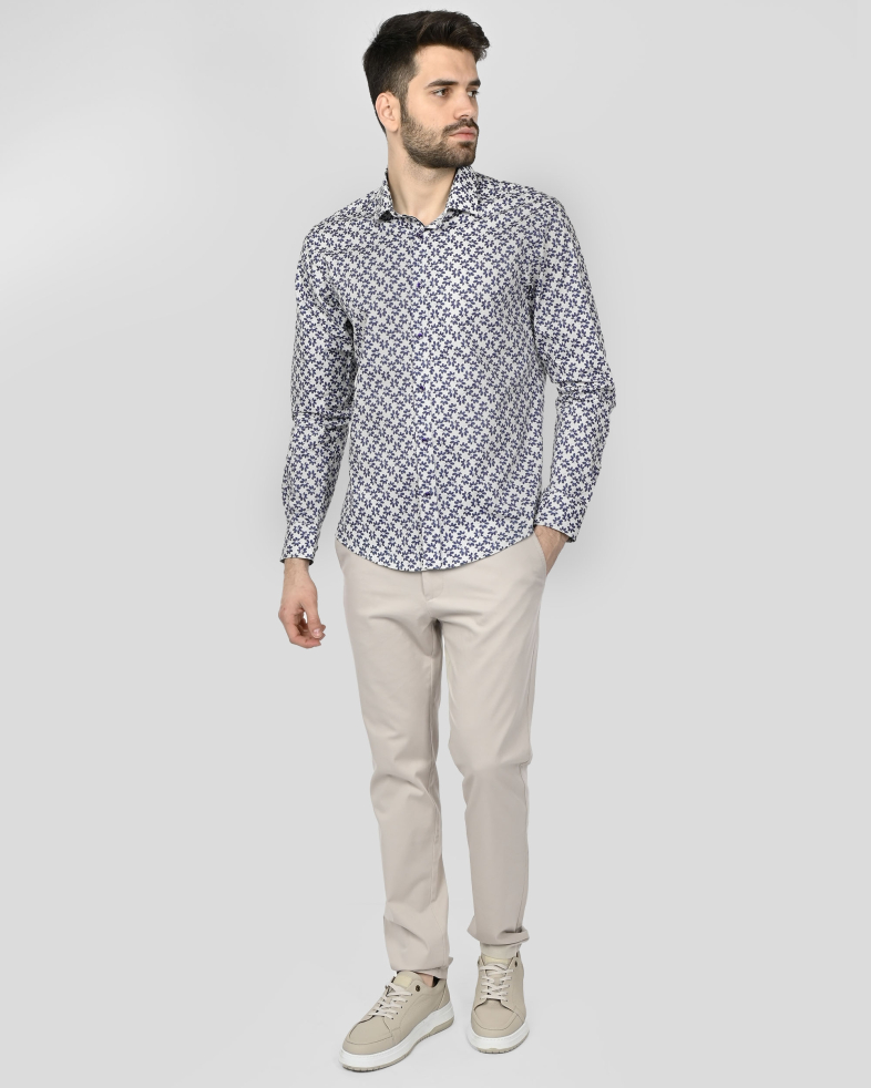 SHIRT SLIM FIT COTTON 250135045077-8 02