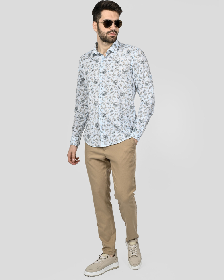 SHIRT SLIM FIT COTTON 250135045104-1 02