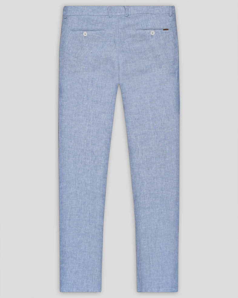 TROUSERS REGULAR FIT LINEN 250113088618-5 06