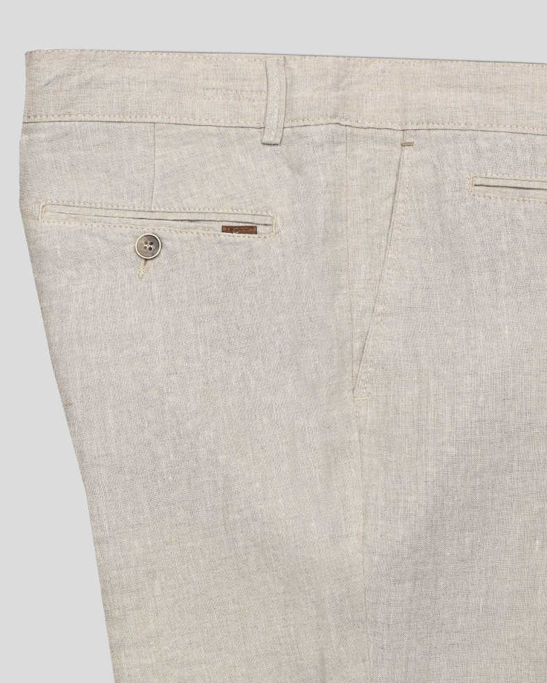 TROUSERS REGULAR FIT LINEN 250113088618-3 05