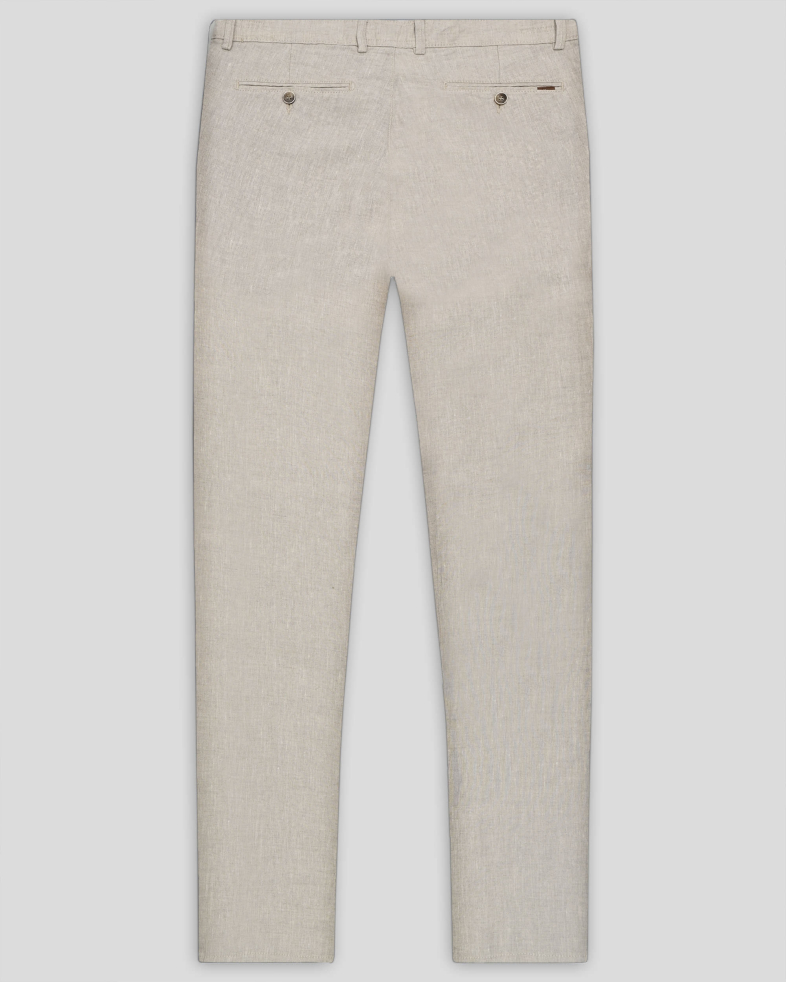 TROUSERS REGULAR FIT LINEN 250113088618-3 06