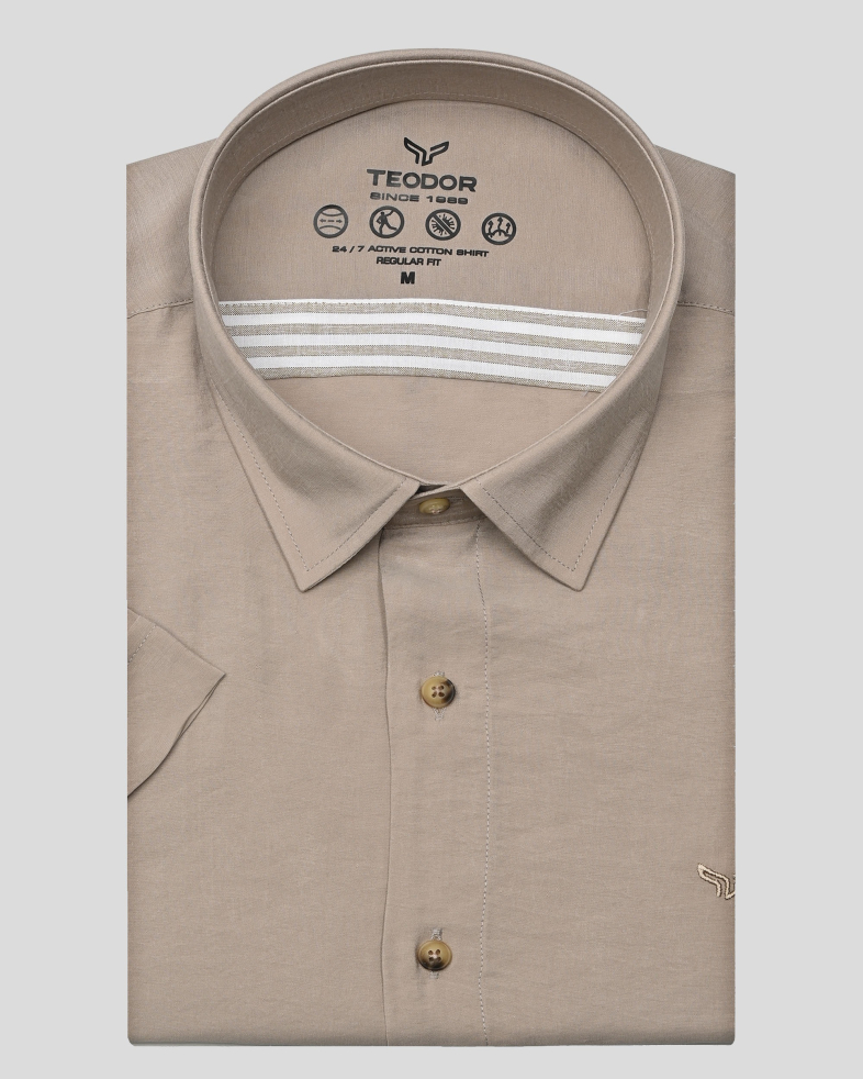 SHIRT REGULAR FIT MODAL 250135045092-4 01