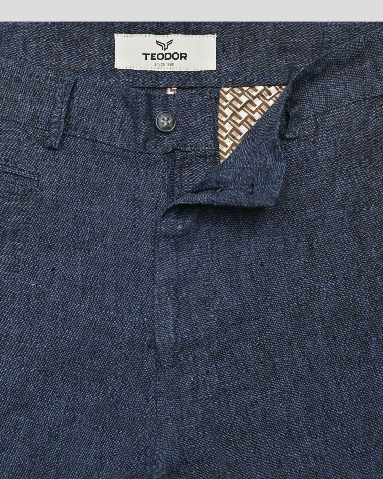TROUSERS REGULAR FIT LINEN 250113088618-4 04