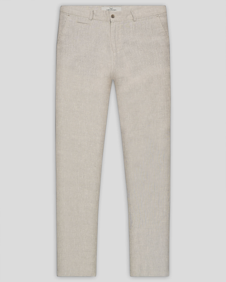 TROUSERS REGULAR FIT LINEN 250113088618-3 01