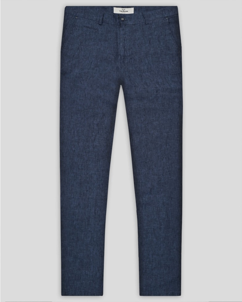 TROUSERS REGULAR FIT LINEN 250113088618-4 01