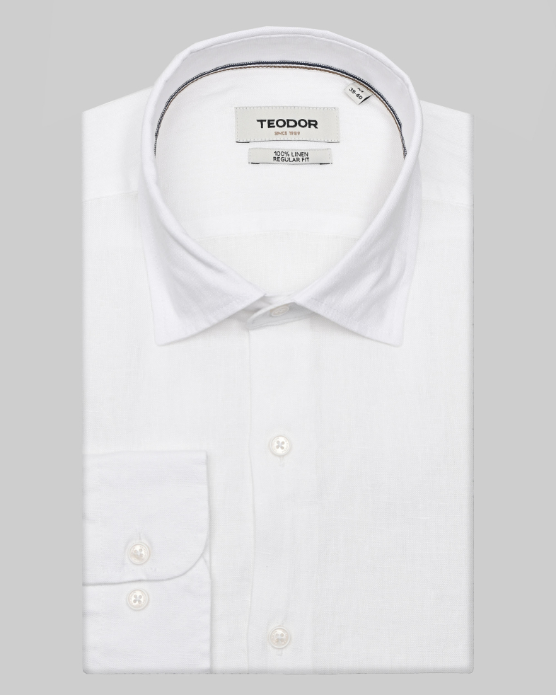 SHIRT REGULAR FIT LINEN 250135045107-1 01