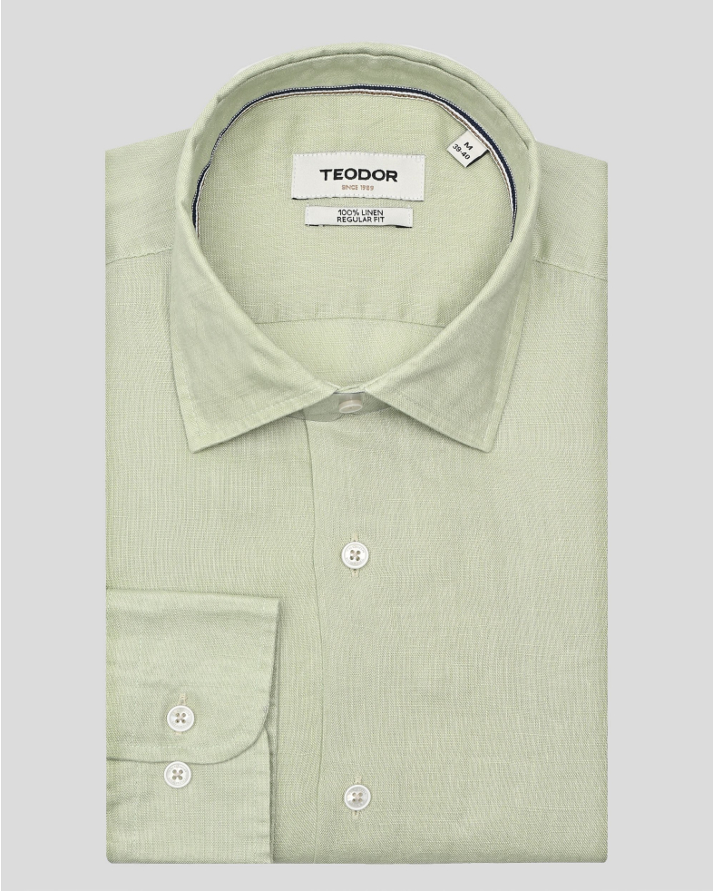 SHIRT REGULAR FIT LINEN 250135045107-4 01