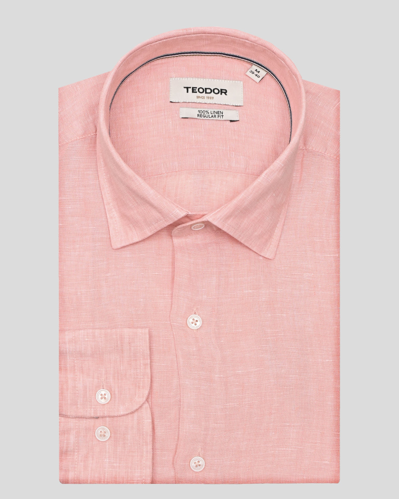 SHIRT REGULAR FIT LINEN 250135045107-6 01
