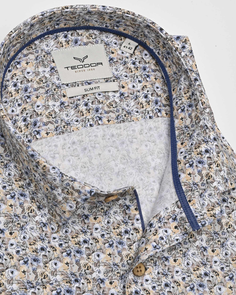 SHIRT SLIM FIT COTTON 250135045077-9 06