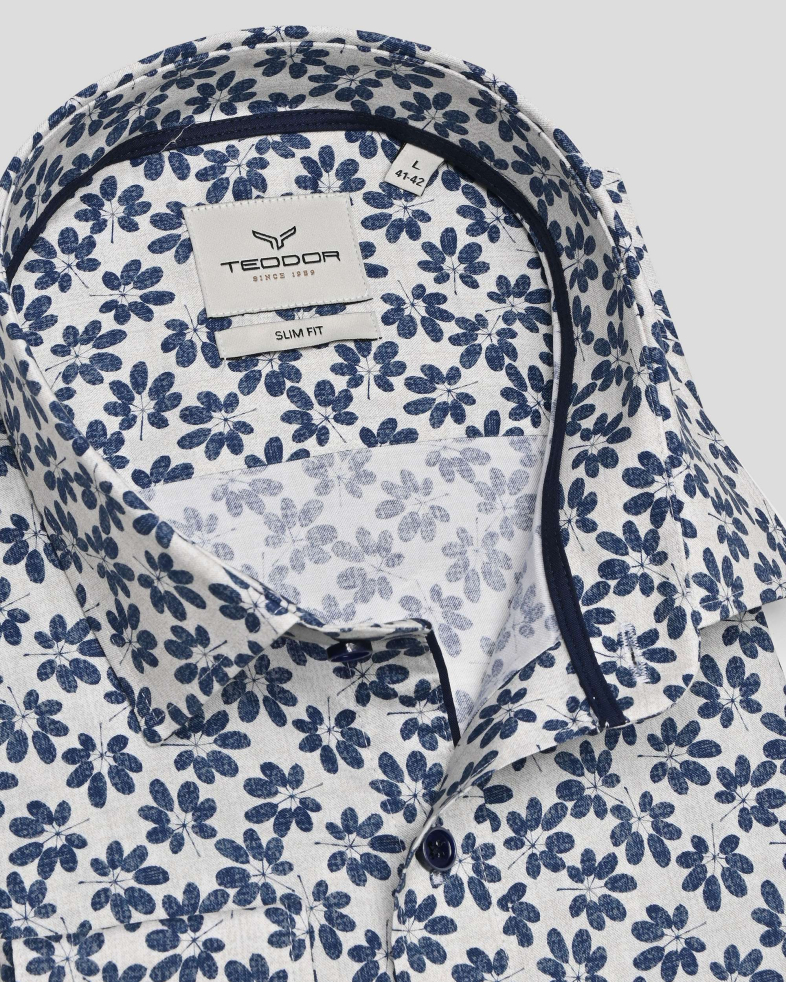 SHIRT SLIM FIT COTTON 250135045077-8 06