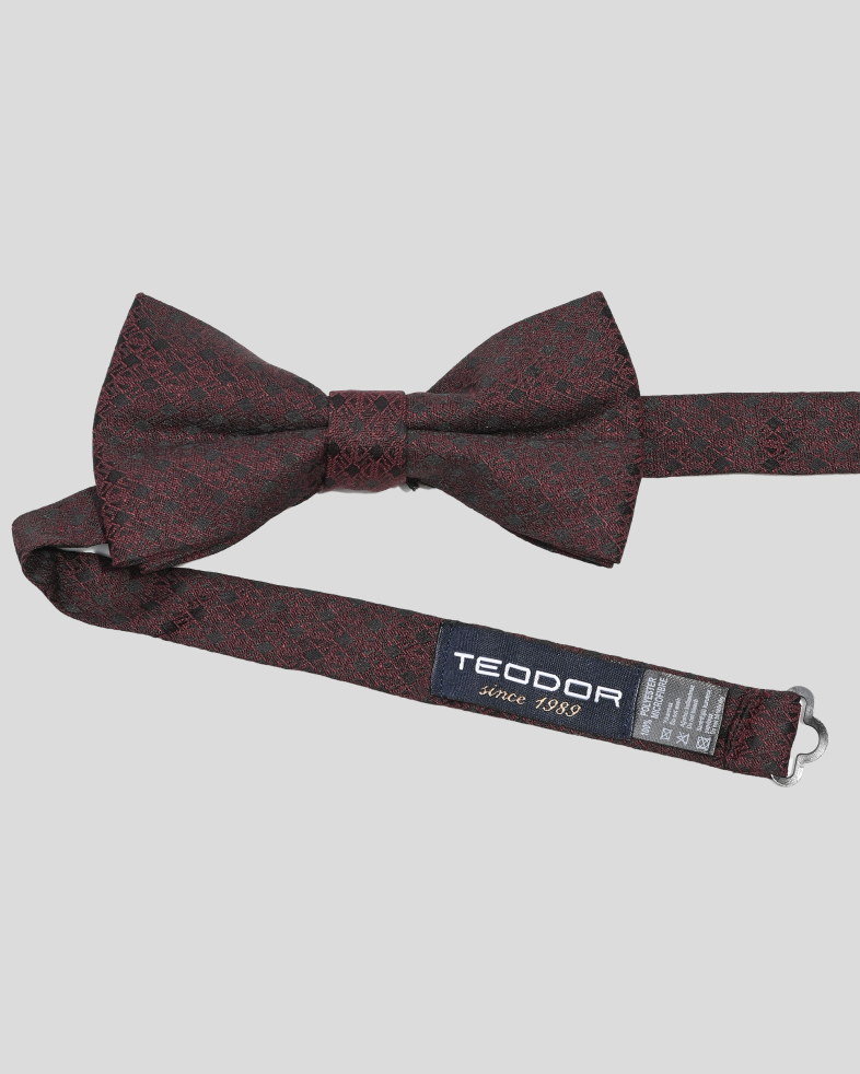 BOW TIE AND POCKET SQUARE TECHNICAL TEXTILE 220150133438-11 02