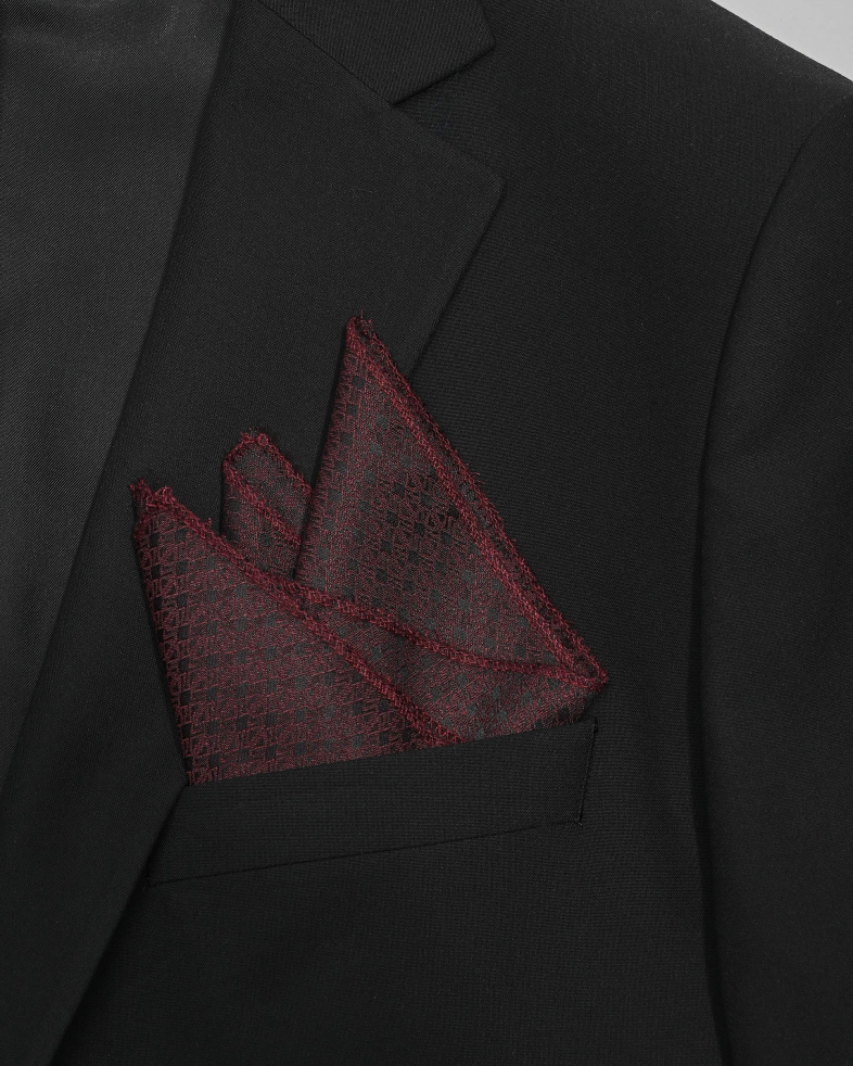 BOW TIE AND POCKET SQUARE TECHNICAL TEXTILE 220150133438-11 04