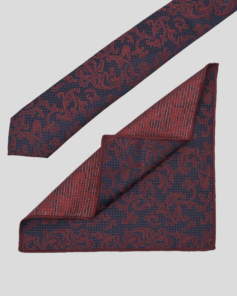 TIE AND POCKET SQUARE TECHNICAL TEXTILE 240150133703-10 02