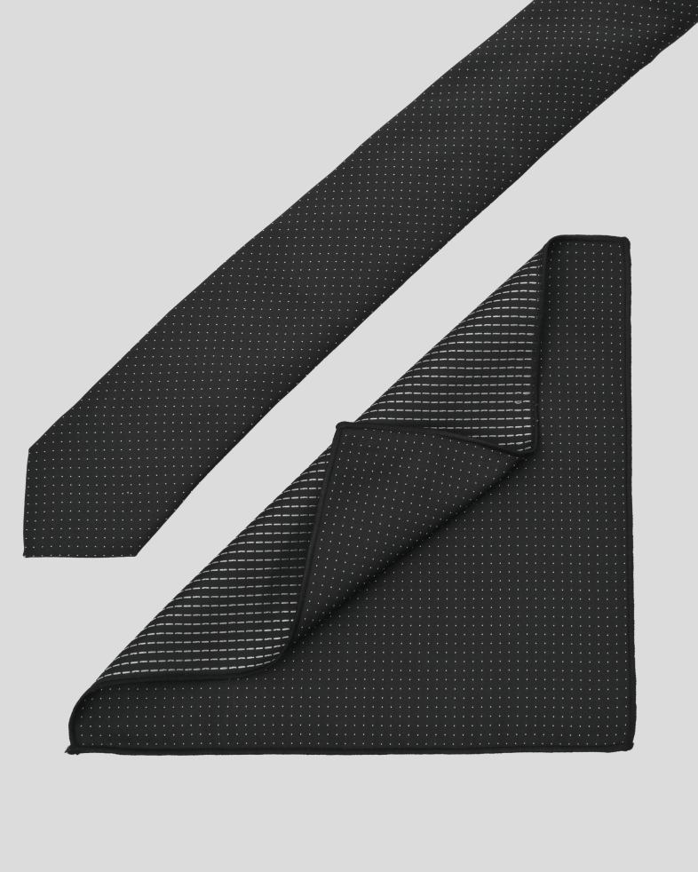 TIE AND POCKET SQUARE TECHNICAL TEXTILE 240150133703-14 02