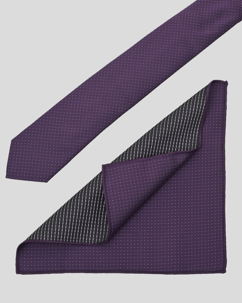 TIE AND POCKET SQUARE TECHNICAL TEXTILE 240150133703-15 02