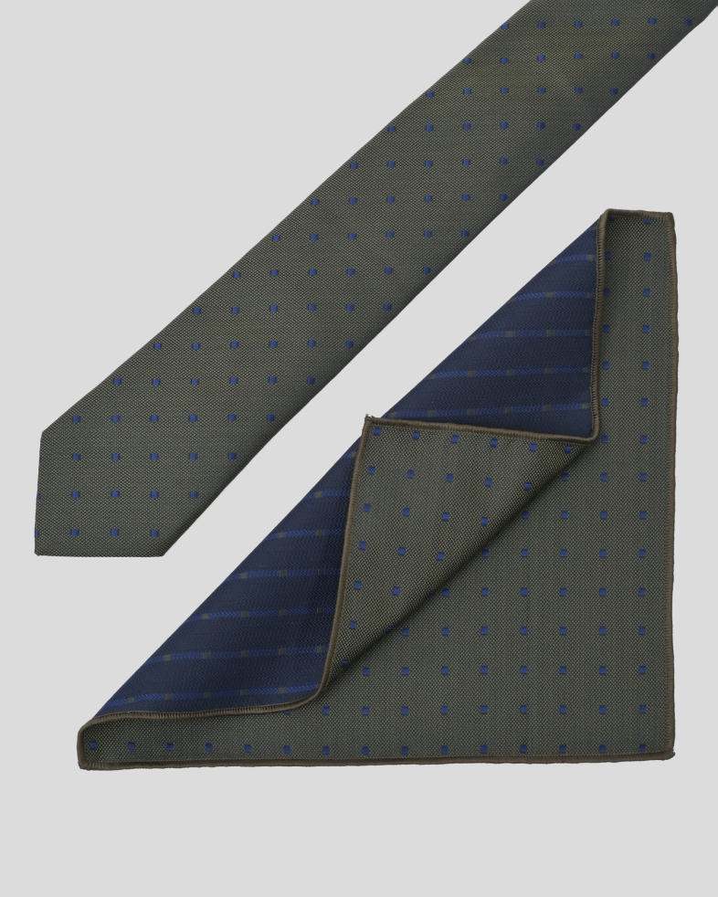 TIE AND POCKET SQUARE TECHNICAL TEXTILE 240150133703-24 02