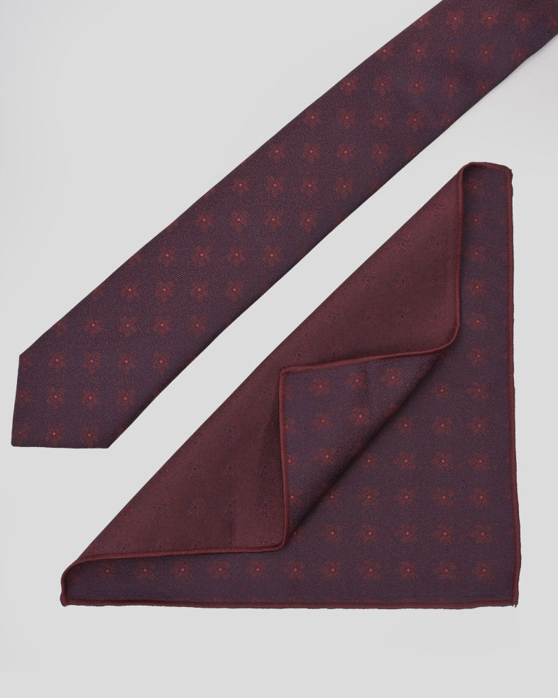 TIE AND POCKET SQUARE TECHNICAL TEXTILE 240150133703-2 02