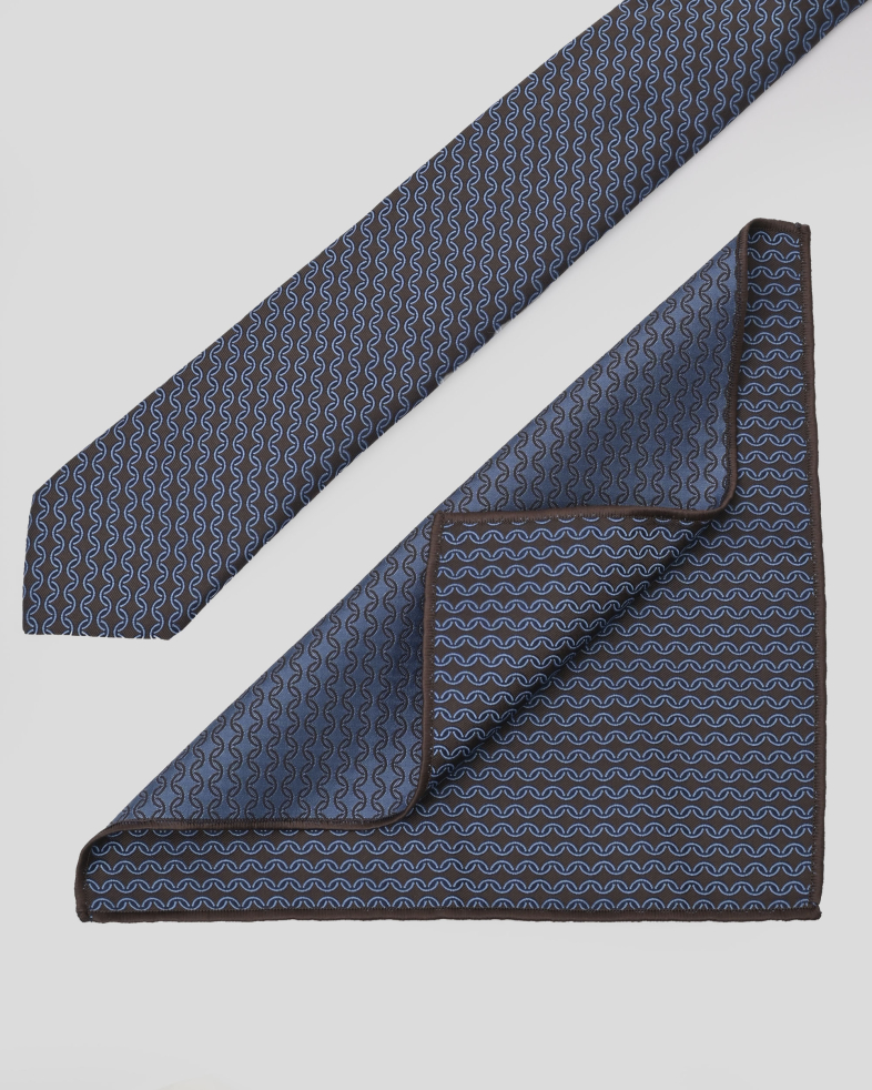 TIE AND POCKET SQUARE TECHNICAL TEXTILE 240150133703-5 02