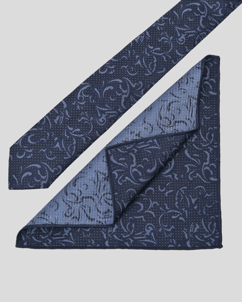 TIE AND POCKET SQUARE TECHNICAL TEXTILE 240150133703-7 02