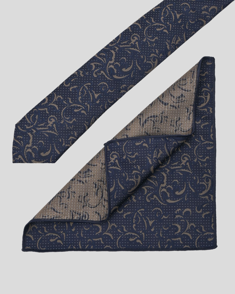 TIE AND POCKET SQUARE TECHNICAL TEXTILE 240150133703-8 02