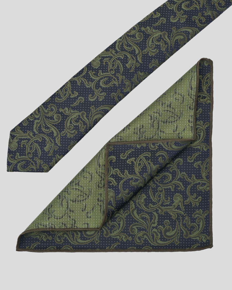 TIE AND POCKET SQUARE TECHNICAL TEXTILE 240150133703-9 02