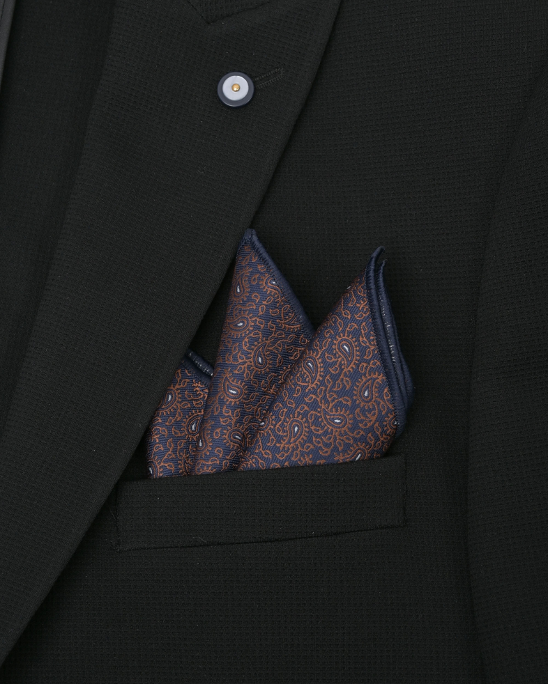 BOW TIE AND POCKET SQUARE TECHNICAL TEXTILE 240150133707-11 04