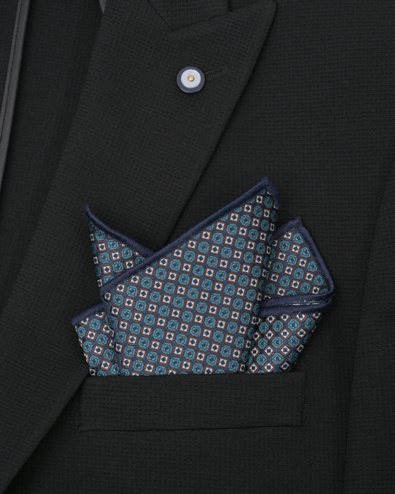 BOW TIE AND POCKET SQUARE TECHNICAL TEXTILE 240150133707-2 04