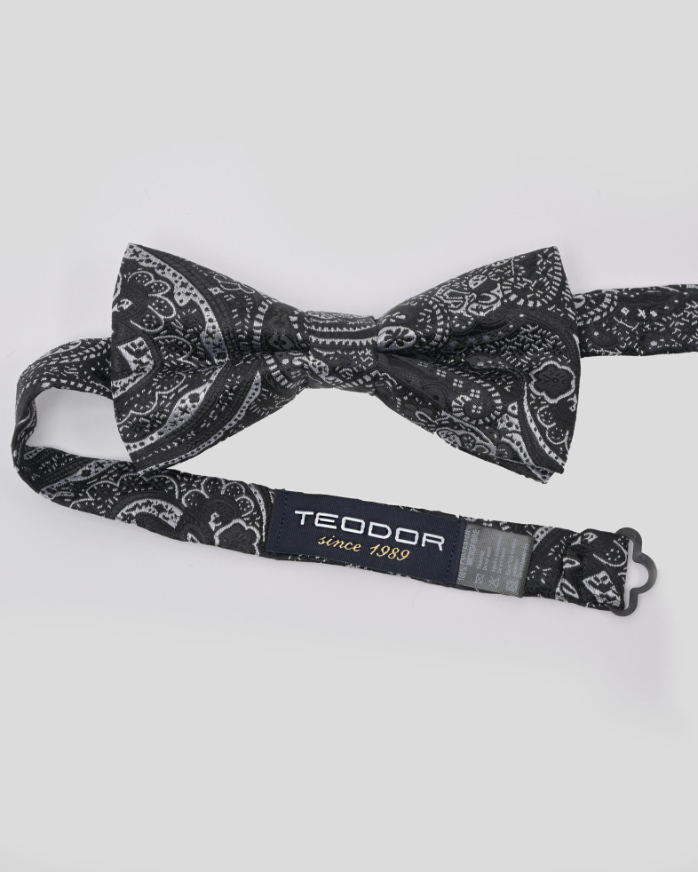 BOW TIE AND POCKET SQUARE TECHNICAL TEXTILE 240150133707-6 02