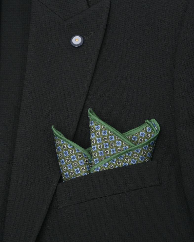 BOW TIE AND POCKET SQUARE TECHNICAL TEXTILE 240150133707-8 04