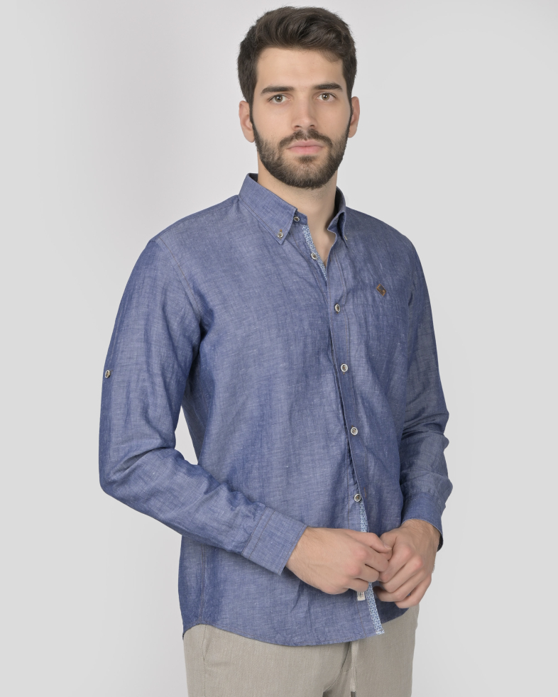 SHIRT REGULAR FIT LINEN 240135044967-1 03