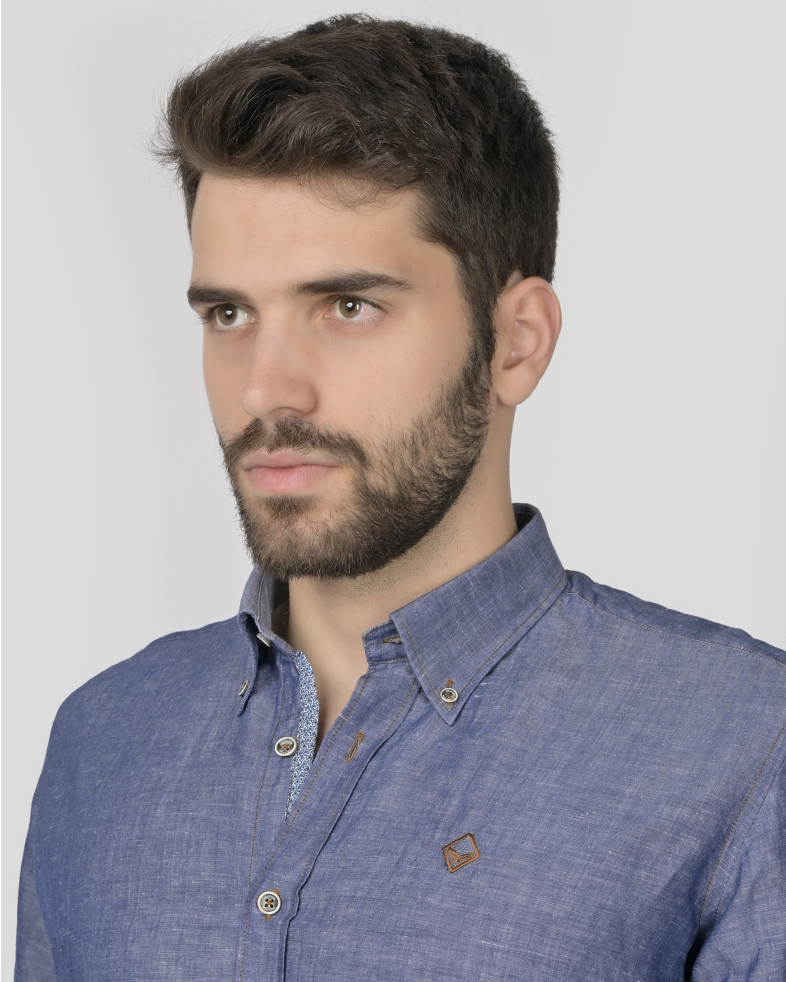 SHIRT REGULAR FIT LINEN 240135044967-1 04