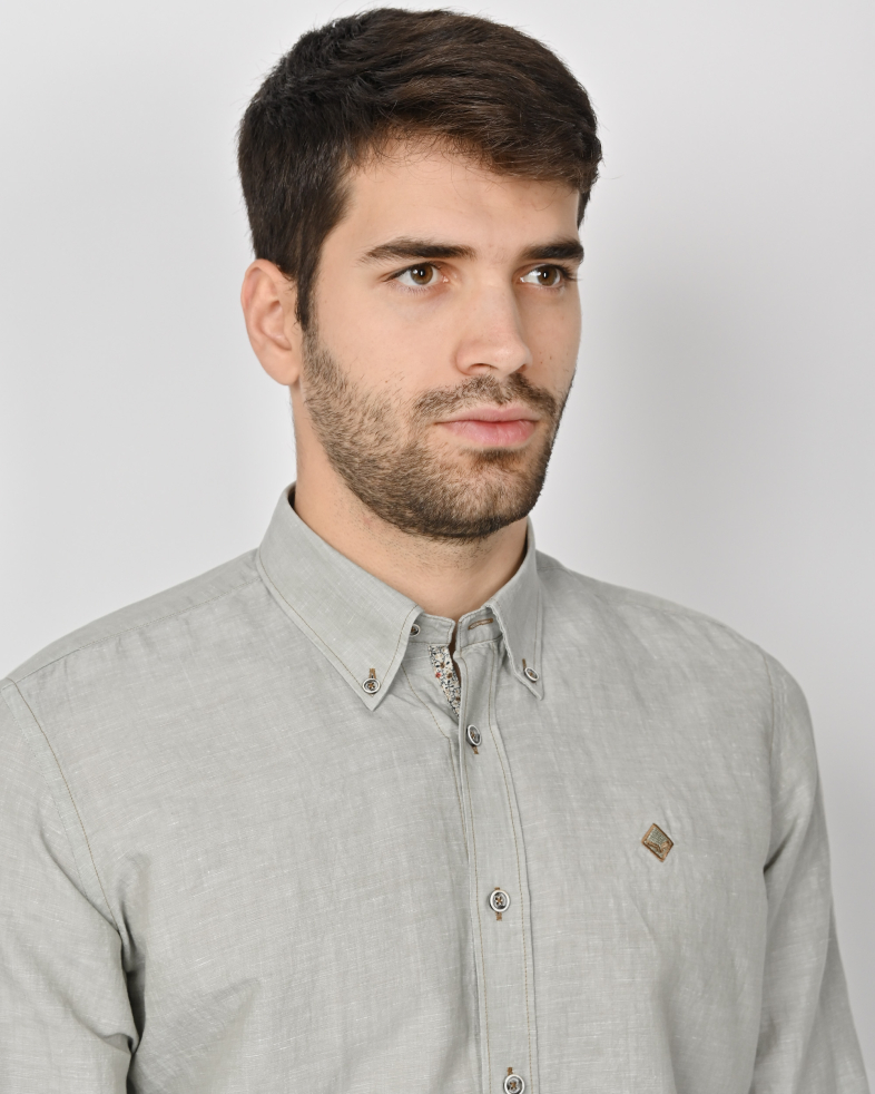 SHIRT REGULAR FIT LINEN 240135044967-2 04