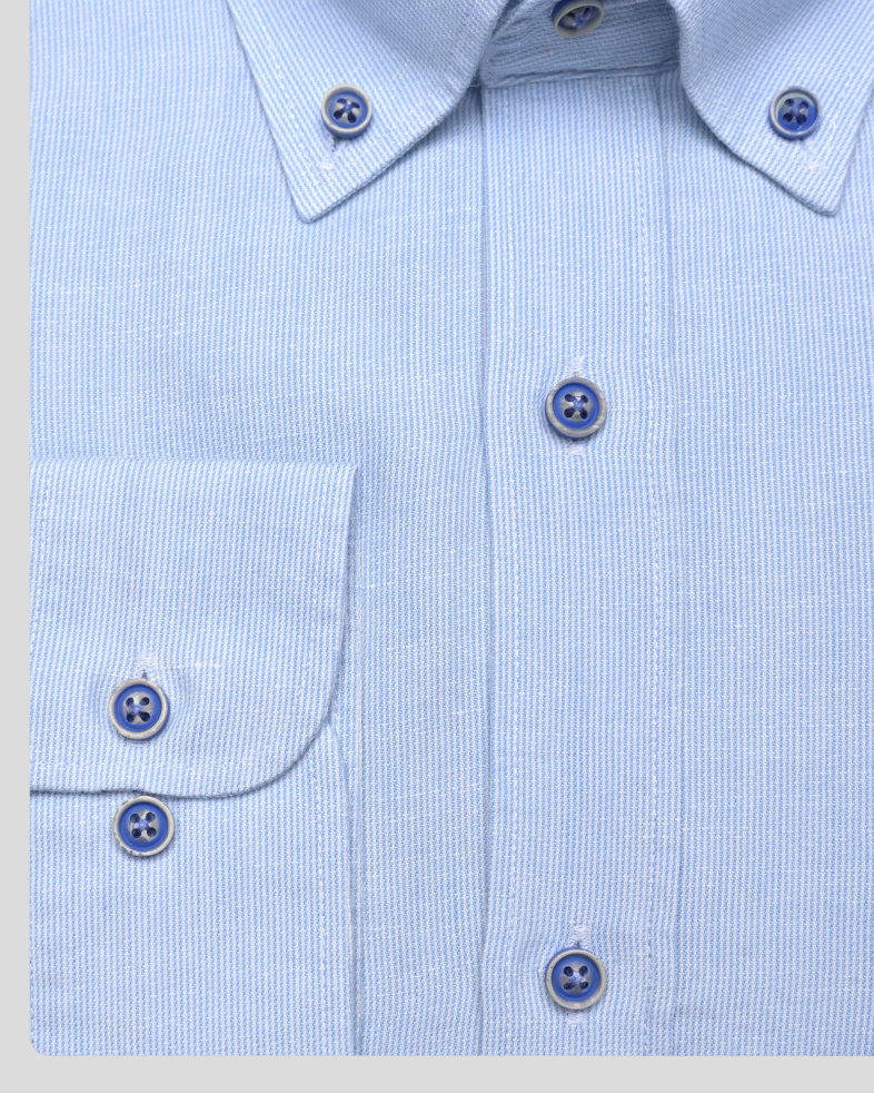 SHIRT REGULAR FIT LINEN AND COTTON 240135044970-2 05