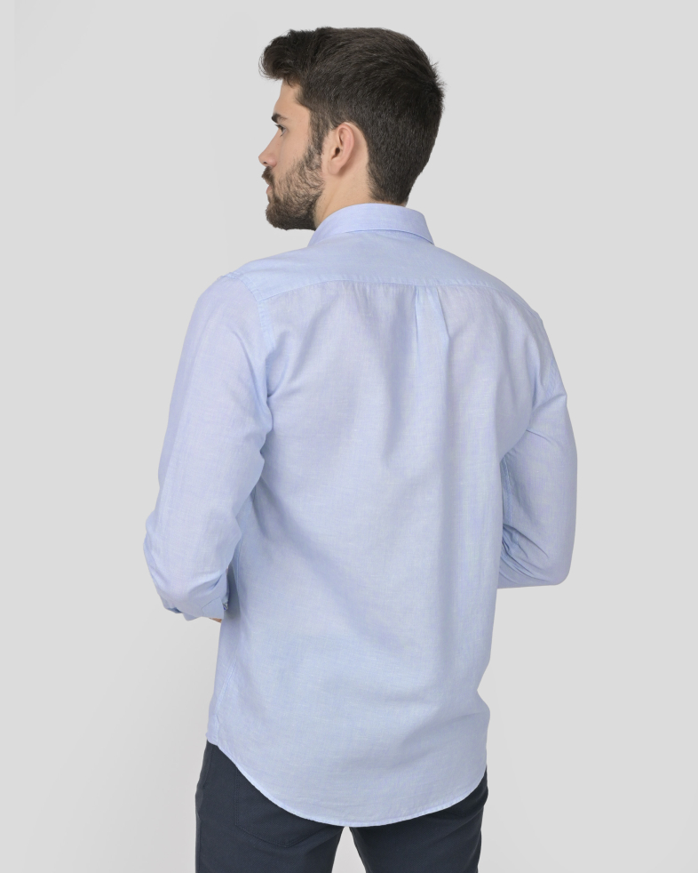 SHIRT REGULAR FIT LINEN AND COTTON 240135044970-2 07