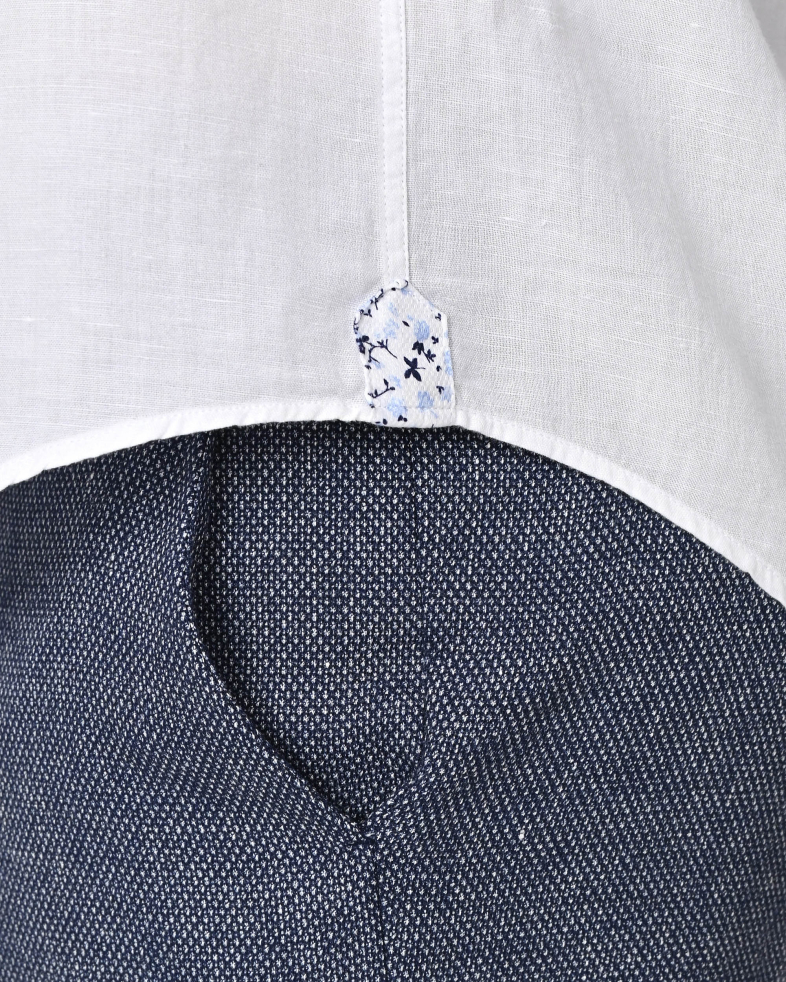 SHIRT SLIM FIT LINEN AND COTTON 240135044988-3 05