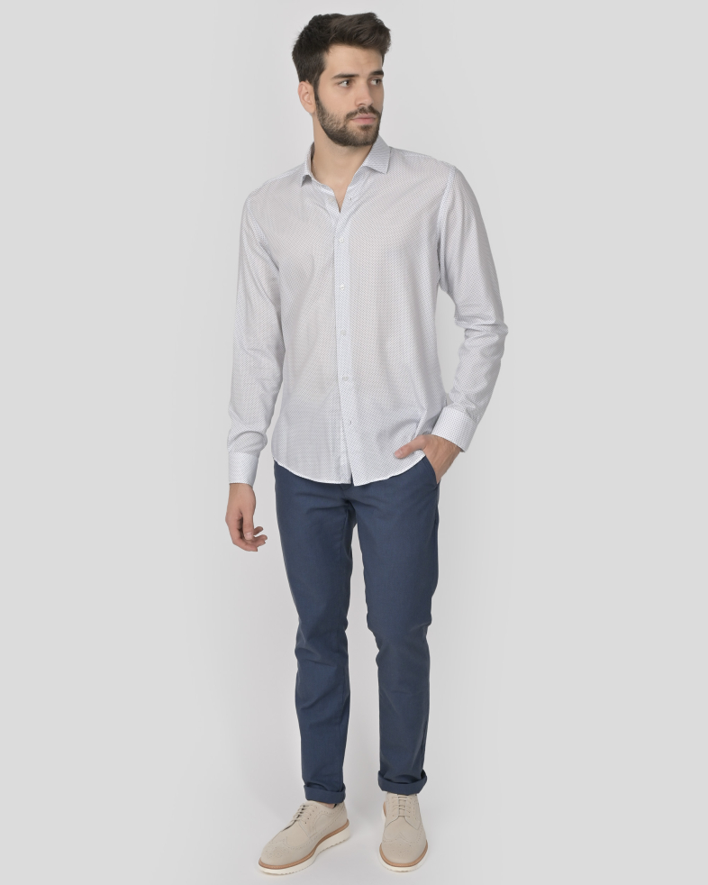 SHIRT SLIM FIT COTTON 240135044990-1 02