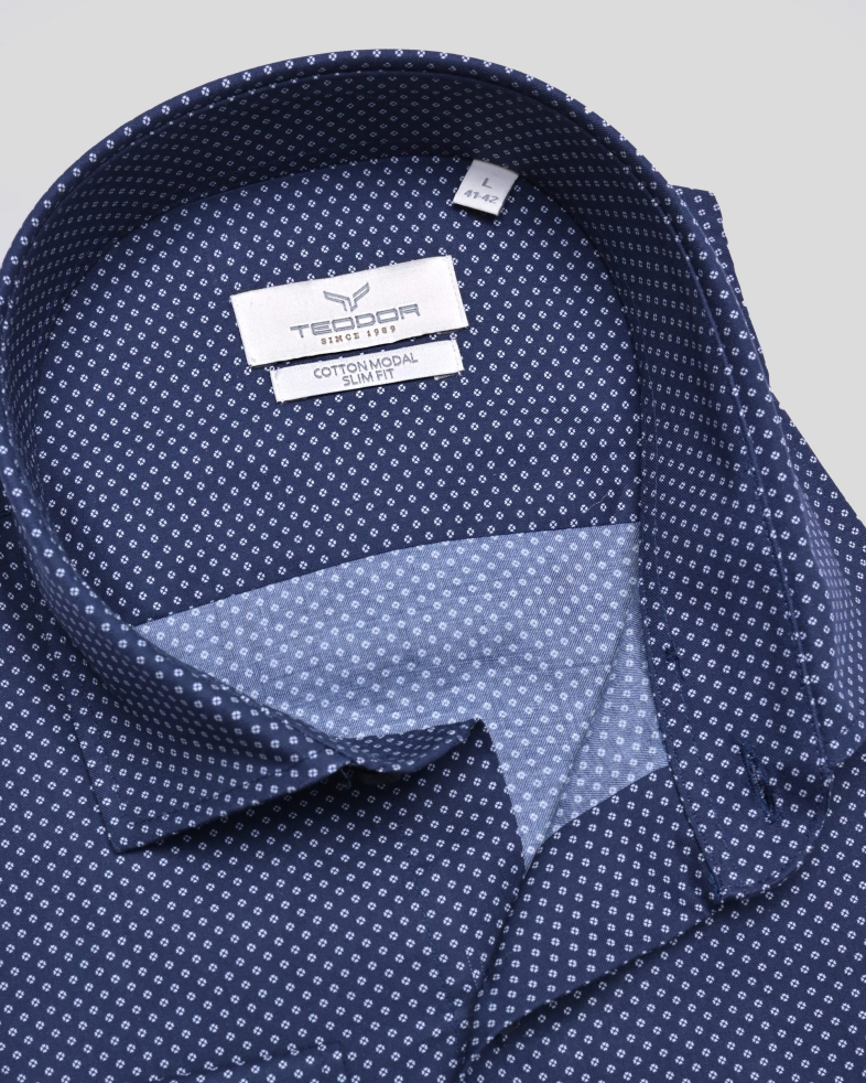 SHIRT SLIM FIT COTTON 240135044990-3 06