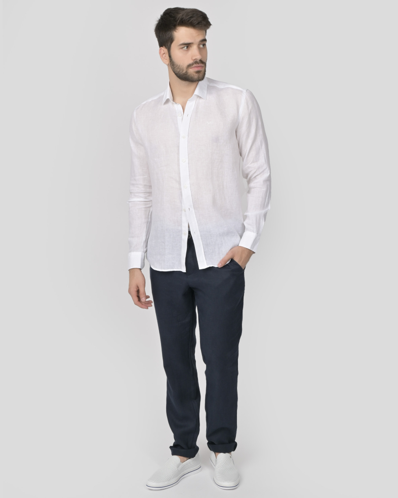 SHIRT REGULAR FIT LINEN 240135044992-1 02