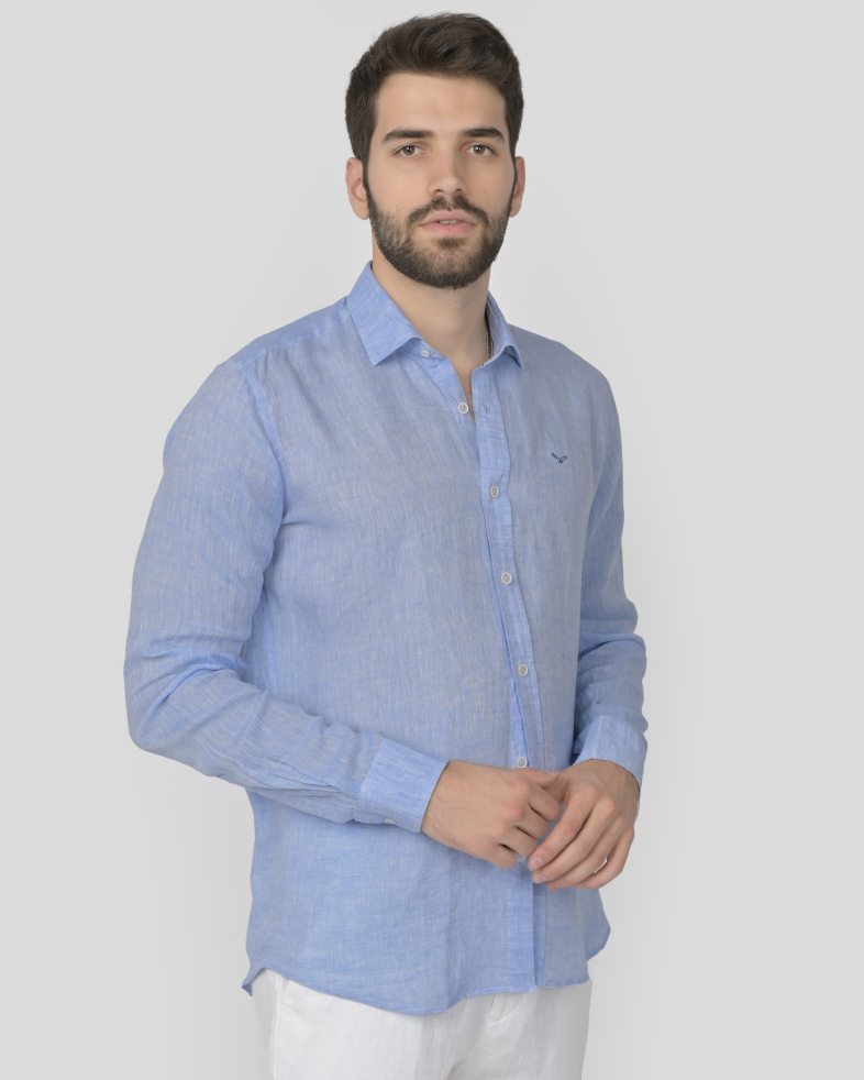 SHIRT REGULAR FIT LINEN 240135044992-2 03