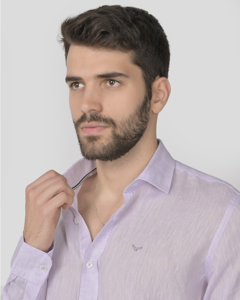 SHIRT REGULAR FIT LINEN 240135044992-3 04