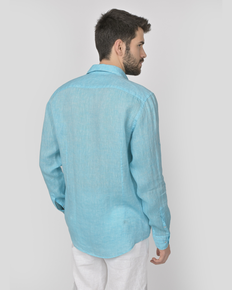 SHIRT SLIM FIT LINEN 240135044995-5 07