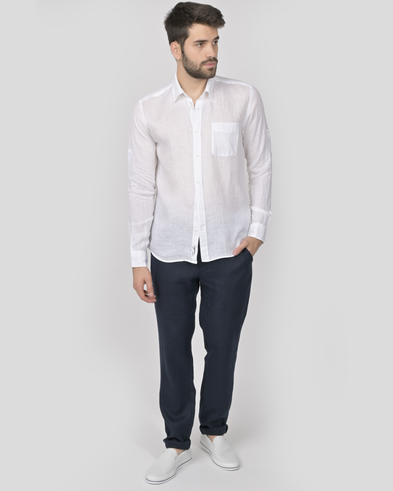 SHIRT REGULAR FIT LINEN 240135044996-1 02